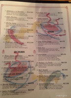 Habanero's Mexican menu