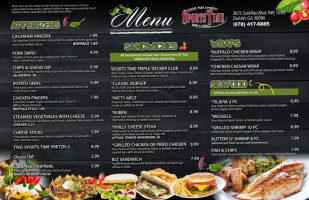 Sportstime Grille food