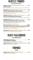 Brasserie de l'Abbaye menu