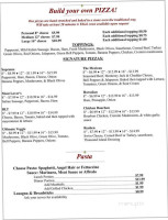 Ritchie's Market Place menu