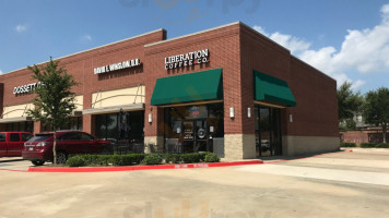 Liberation Coffee Co outside