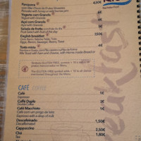 Kisa' Real Italian Food menu