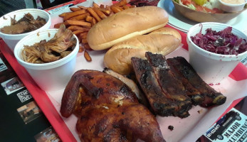 Red House BBQ food