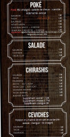 Sansushi menu