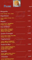 L'emporté menu