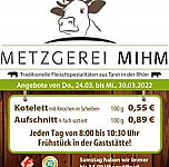 Gasthof Zur Krone Fam. Mihm menu