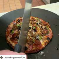 Straw Hat Pizza food