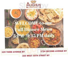 Mughlai Indian Cuisine W. 55th food