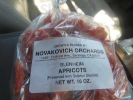 Novakovich Orchards food