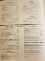 Carini's Original Italian Pizza menu