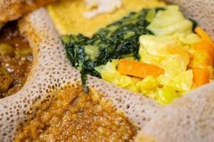 Queen Sheba Ethiopian Restaurant food