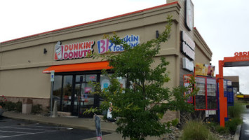 Dunkin' outside