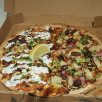 Crust Gourmet Pizza food