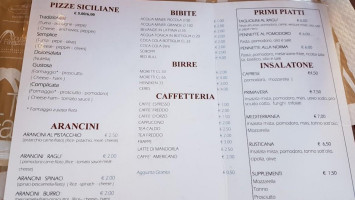 Antica Dolceria Dell'etna menu
