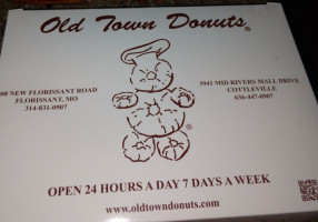 Old Town Donut Shop inside