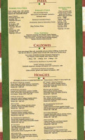 Vinny's Pizza And menu