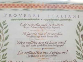 Elvio's Pizzeria menu