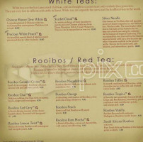 Teavana menu