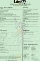 Liberty Restaurant menu