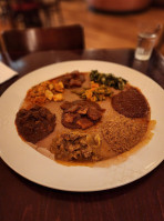 Mesob Ethiopian food