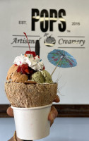 Pops Artisanal Creamery food