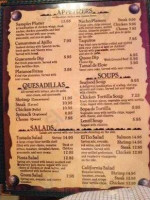 El Tio Tex-mex Grill menu