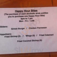 The Fish Grill menu