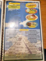 La Hacienda Mexican menu