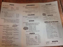 Antonio's Pizza menu