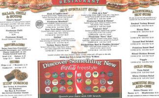 Firehouse Subs Asheville Airport menu