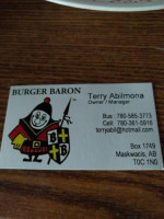 Burger Baron inside