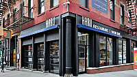 Hell's Kitchen Barbers outside