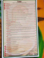 El Tapatio Mexican menu