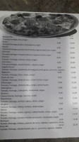 Pizza Pasta menu