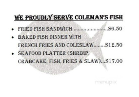 Gas Lite Lounge food
