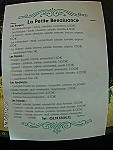 La Renaissance menu