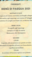 Creminati menu