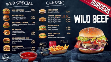 Wb Wild Beef menu