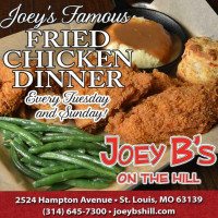 Joey B's On The Hill food