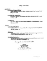 Emerald Point menu