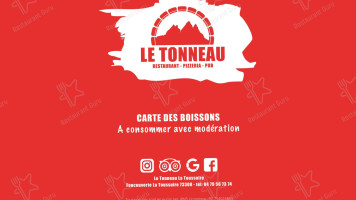 Le Tonneau menu