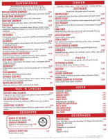 The Bull Pen Restaurant Sports Bar menu