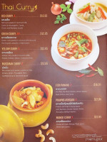 Thai Jasmine menu