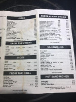 Main St Pizza menu