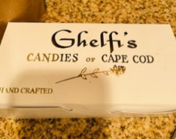 Ghelfi's Candies Ice Cream outside