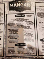 The Hangar American Grill menu