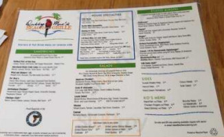 Daddy Mac's Beach Grille menu