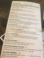 Bemus Point Golf Club Tap House menu