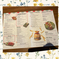 Tgi Friday's menu