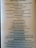 Regan's Gastro Pub And menu